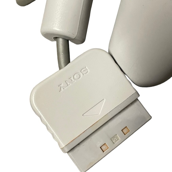 Pair of Sony PlayStation 1 PS1 Official OEM Gray Controller SCPH-1080 / Tested - Picture 6 of 6